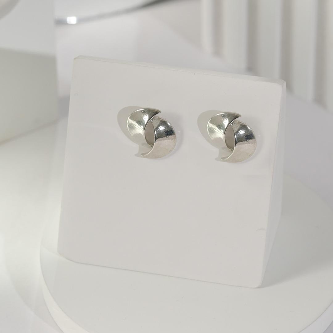 Silver Elegant Earrings-49 A