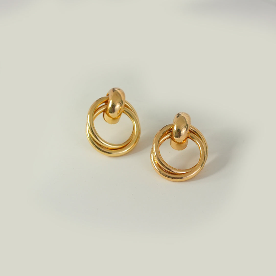 Gold Rings Earrings -33